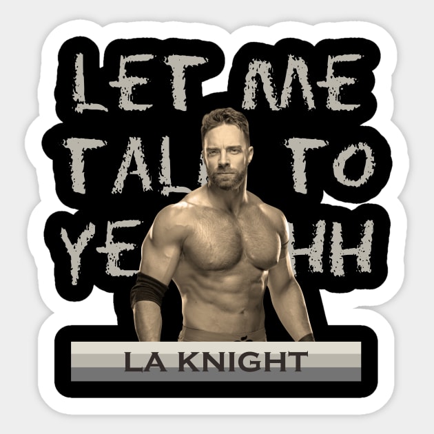 LA KNIGHT Sticker by suprax125R